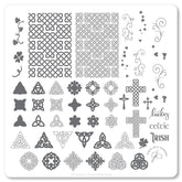 Celtic Charm (CjS-H-49)  - CJS Medium Stamping Plate